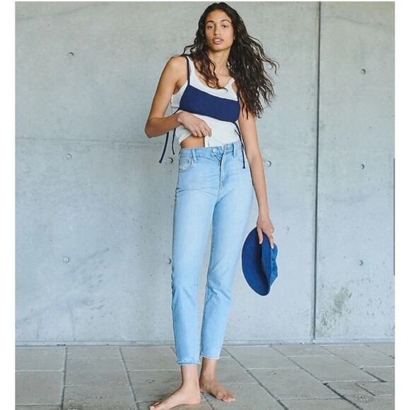 Madewell Denim - Madewell The Perfect Vintage Jean High Rise Light Wash Women’s Size 25